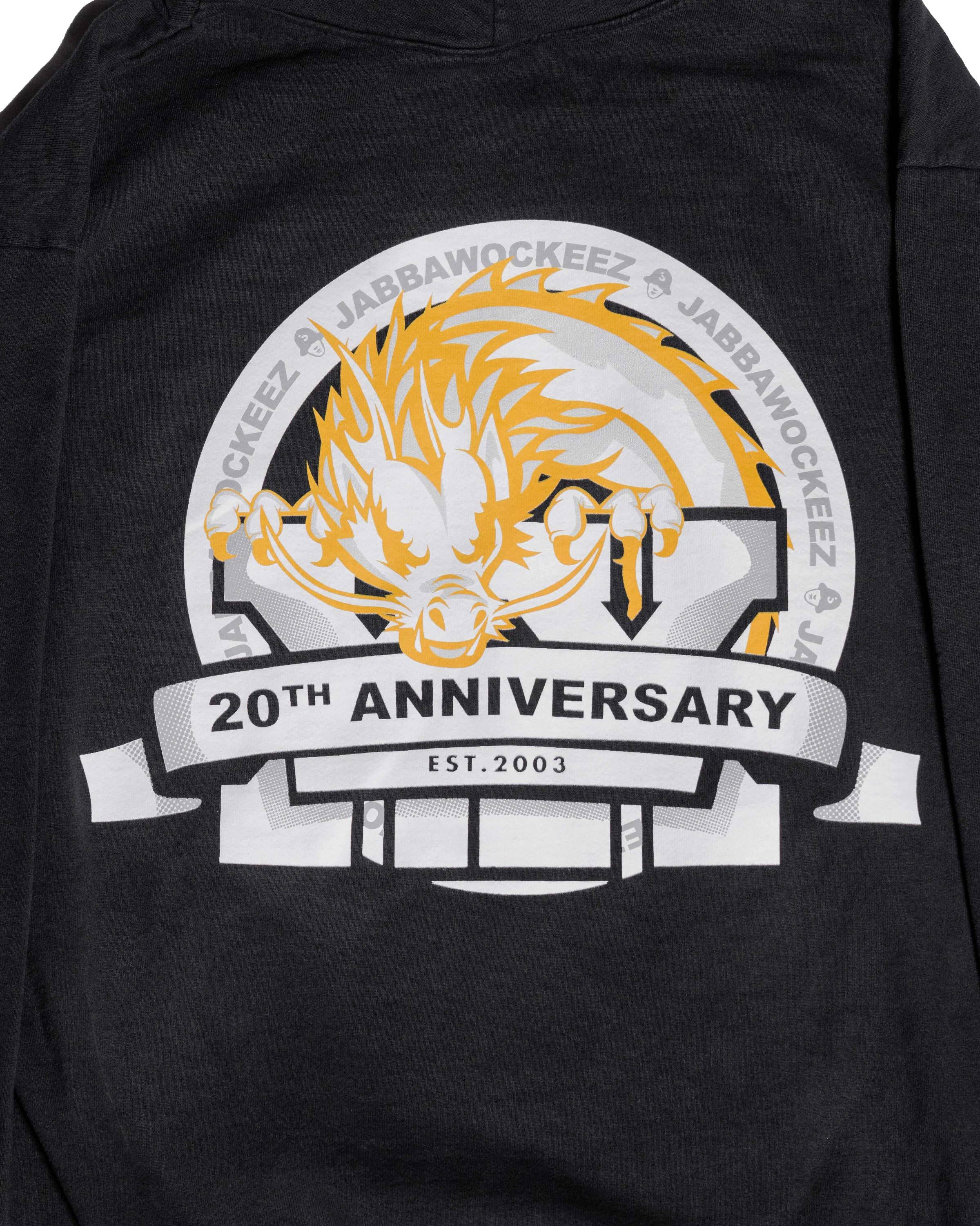 20 Year Jabbawockeez Hoodie Vintage Black - Image 4